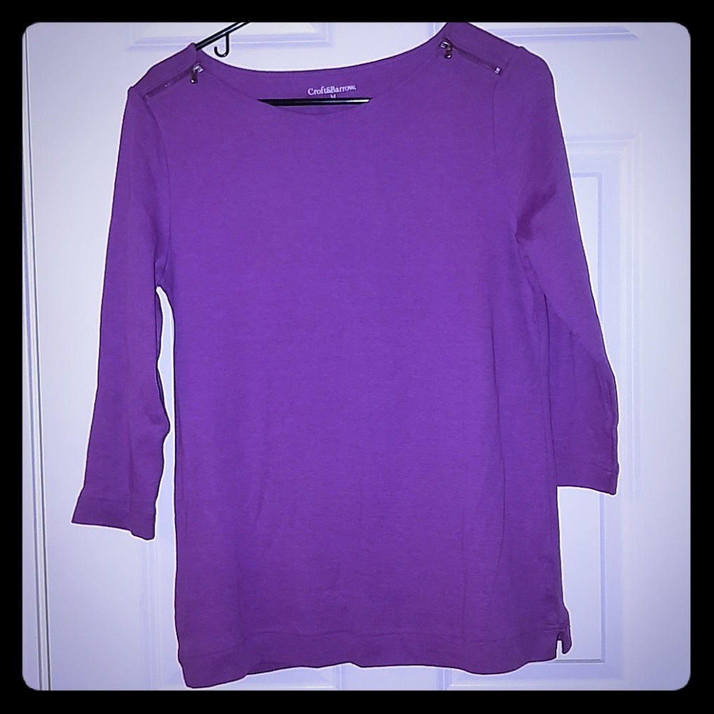Croft & Barrow 3/4 Sleeve Shirt